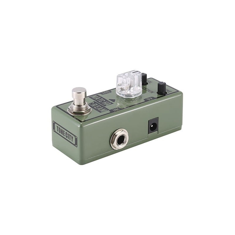 Tone City - Matcha Cream, pédale fuzz
