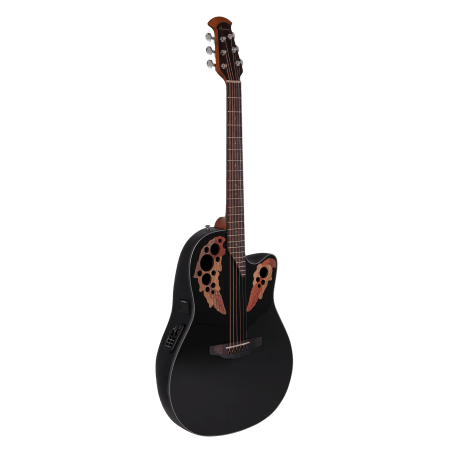 Ovation Celebrity Elite CE44 Mid Cutaway — Noir