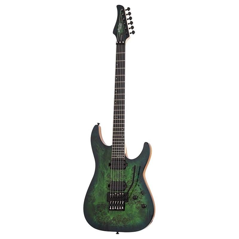 Schecter C-6 Pro Floyd rose — Vert